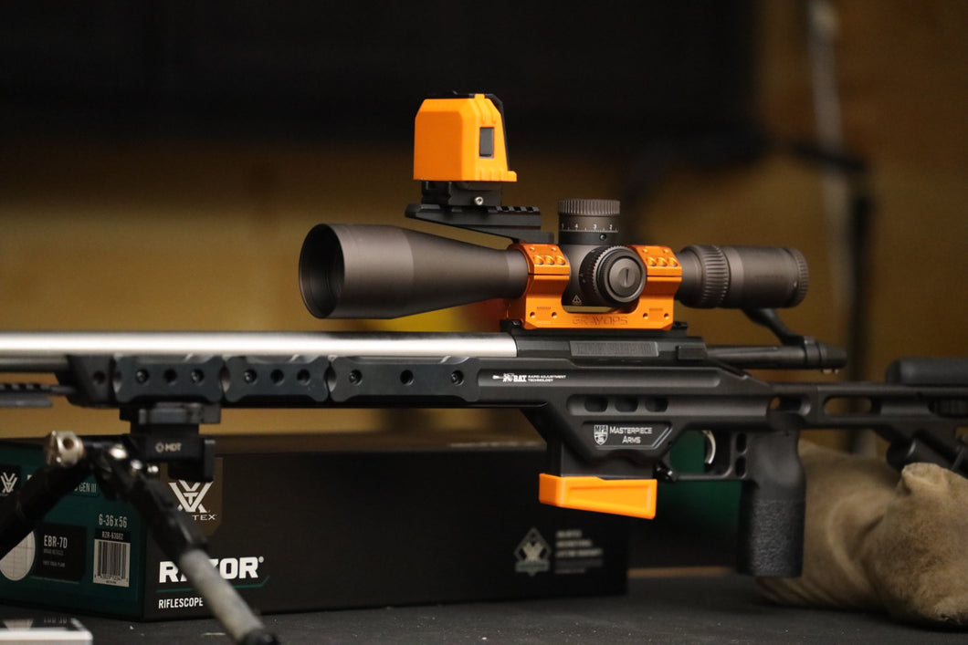 Orange 36mm Precision Scope Mounts